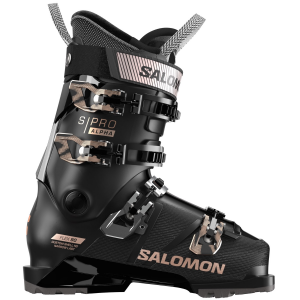 Salomon S/PRO Alpha 90 W Ski Boots - Women's - Black / Rose Gold / Black - 24.5