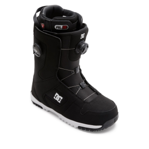 DC Phase Boa Pro Snowboard Boots - Men's - Black / Black / White - 9.5