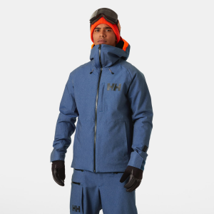 Helly Hansen Powderface Jacket - Men's - Deep Fjord Denim - Extra Large