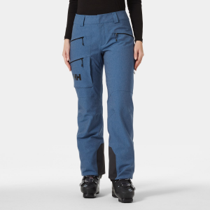 Helly Hansen Powderqueen Pant - Women's - Deep Fjord Denim - Extra Small