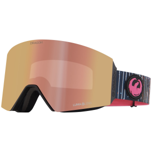Dragon RVX MAG OTG Goggles - Unisex - Bryan Iguchi Signature Frame / LumaLens Rose Gold Ionized & Midnight Lenses