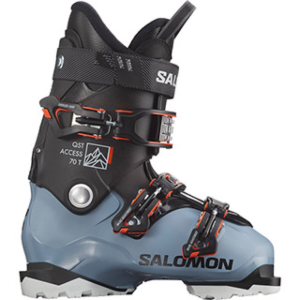 Salomon QST Access 70 T GW Junior Ski Boots - Youth - Coppen Blue / Black / Orange - 27.5