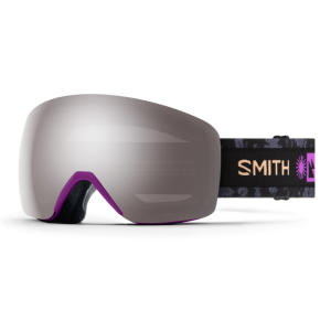 Smith Skyline Goggles - Men's - Vivid Violet Frame / ChromaPop Sun Platinum Mirror Lens