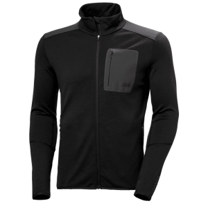 Helly Hansen Lifa Merino Midlayer Jacket - Men's - Black - Small