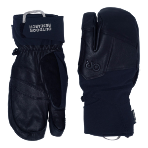 Outdoor Research Team Gore-Tex 3-Finger Glove - Unisex - Black - Extra Large
