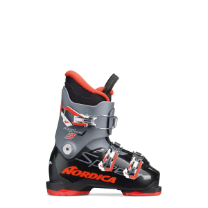 Nordica Speedmachine J3 Ski Boots - Youth - Black / Anthracite / Red - 21.5