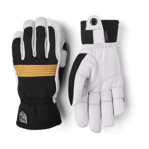 Hestra Army Leather Couloir Glove - Men's - Black / Off-White - 8 - Medium