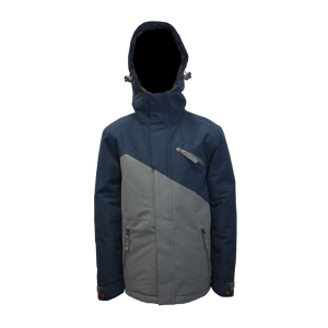 Turbine Throttle Insulated Jacket - Boy's - Ocean / Storm - Medium