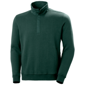 Helly Hansen Lillo Snap Sweater - Men's - Darkest Spruce - Small