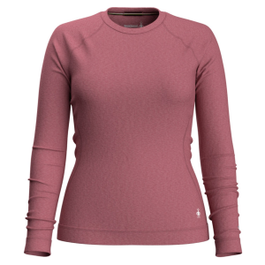 Smartwool Classic Thermal Merino Base Layer Crew Top - Women's - Garden Pink Heather - Extra Large