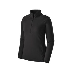 Patagonia Capilene Thermal Weight Zip-Neck Top - Women's - Black - Large