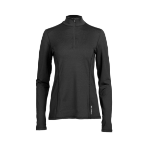 Hot Chillys Micro-Elite Chamois Zip-T Top - Women's - Black - Large