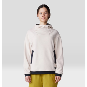 Mountain Hardwear Powder Maven Fleece Pullover Hoody - Women's - Talc - Medium