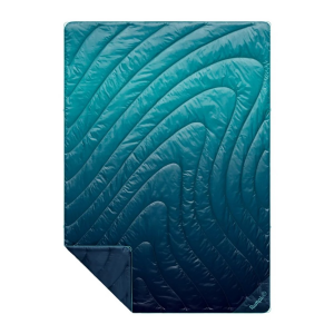 Rumpl Original Puffy Blanket - Ocean Fade - 1-Person - 75" x 52"