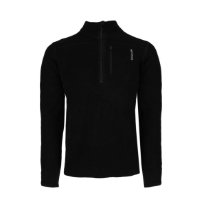 Hot Chillys La Montana Zip-T Top - Men's - Black / Black - Extra Large