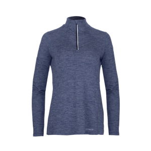 Hot Chillys Clima-Tek Zip-T Top - Women's - Nightfall Heather - Extra Small