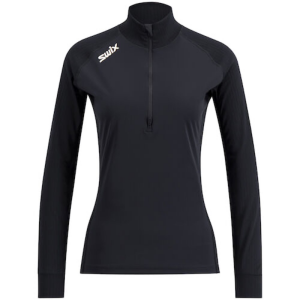 Swix RaceX Classic 1/2 Zip Wind Top - Women's - Black - Medium