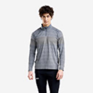 Swix Tista 1/2 Zip Midlayer Top - Men's - Light Grey Melange - Medium