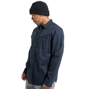Burton Favorite Long Sleeve Flannel Shirt - Men's - True Black - Medium