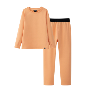 Hootie Hoo Torrent Grid Fleece Set - Kid's - Apricot - 8