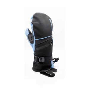 Treviso Junior Blaze Mitten - Youth - Black / Sky - Large