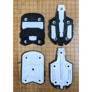 Salomon Shift Pro AT GripWalk Replacement Soles - Black / White