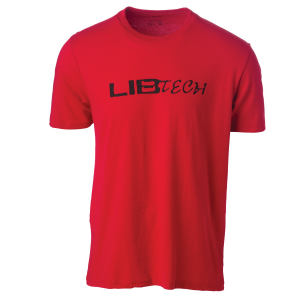 Lib Tech Lib Logo Eco Tee - Men's - Red - Medium