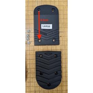 Salomon Performa / Evolution / Symbio / Elios / Charm Replacement Soles - Large - Black - Large