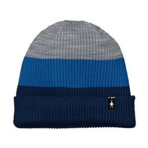 Smartwool Cantar Colorblock Beanie - Laguna Blue - One Size Fits Most