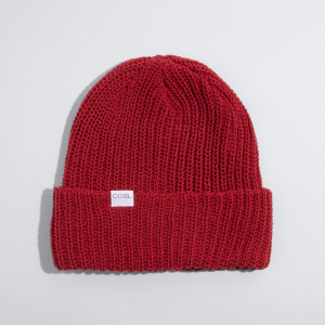 Coal The Eddie Beanie - Dark Red - One Size Fits Most