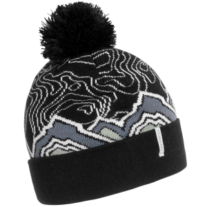Turtle Fur Mountain Topo Beanie - Adult - Black - One Size Fits Most