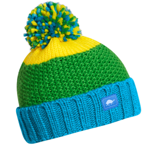 Turtle Fur RWB Beanie - Youth - Yellow - Kids Ages 3-6 One Size Fits Most