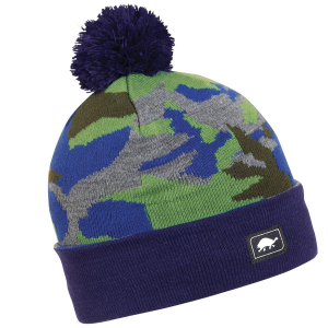 Turtle Fur BDU Beanie - Youth - Blue - Kids Ages 3-6 One Size Fits Most