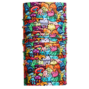 Turtle Fur Comfort Shell Classic Totally Tubular Reversible Neck Tube - Youth - Squiddy - Kids Ages 3-6 One Size Fits Most