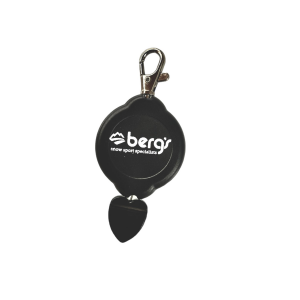 Berg's Ski and Snowboard Shop Custom Retractable Pass Holder - Berg's Logo