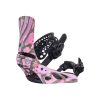 Burton Lexa X Re:Flex Snowboard Bindings - Women's - Gray / Pink - Medium