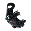 Bent Metal BMX Snowboard Bindings - Youth - Black - Extra Small