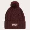 Oakley Harper Pom Beanie - Grenache - One Size Fits Most