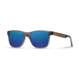 Camp Eyewear - Trail - HD Plus Polarized Blue Flash Fog / Walnut