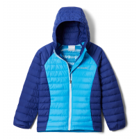 Columbia - Girls Powder Lite Hooded Jacket - SM Dark Sapphire