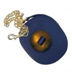 INTREPID INTERNATIONAL Poly Lunge Line with Chain and Rubber Stopper