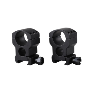 BURRIS Xtreme Tactical 1in Extra High Matte Black Rings (420183)