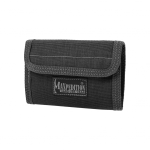 MAXPEDITION Spartan Wallet, Black (0229B)