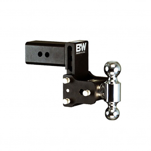 B&W Tow & Stow Drop 4.5in Rise 2x2 5/16in Dual Ball Size Hitch
