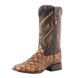 FERRINI Mens Bronco Square Toe Boots - Ferrini