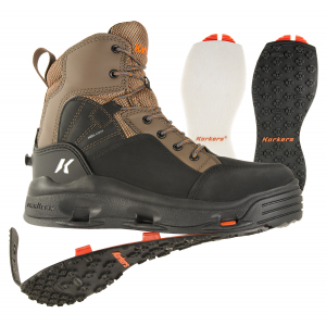 KORKERS BuckSkin with Felt & Kling-On Outsole Boots (FB4310)