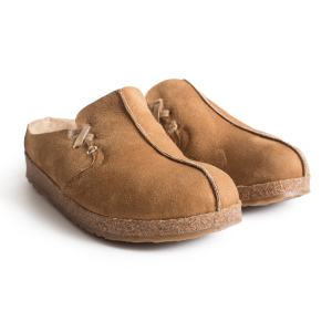 HAFLINGER Women's Saskatchewan Arch Support Shearling Clogs (711021) - Haflinger