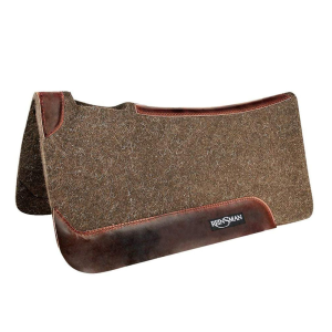 Circle Y Vented Wool Contour Saddle Pad (35707) - Circle Y