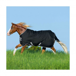 HORSEWARE IRELAND Amigo Stock Horse Lite 0g Black/Silver Turnout Sheet (AARA1S-KI00)