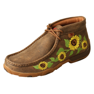TWISTED X Women's Chukka Bomber/Multi Driving Moc (WDM0128)